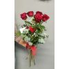 Valentýnská kytice rudých růží